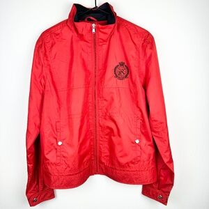 LAUREN RALPH LAUREN RED BUTTOM JACKET